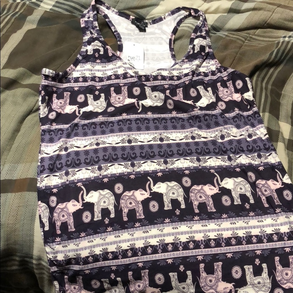 Purple tank top